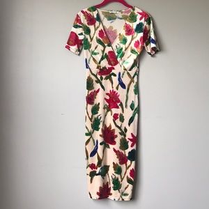 Zara knee length pencil dress, size S